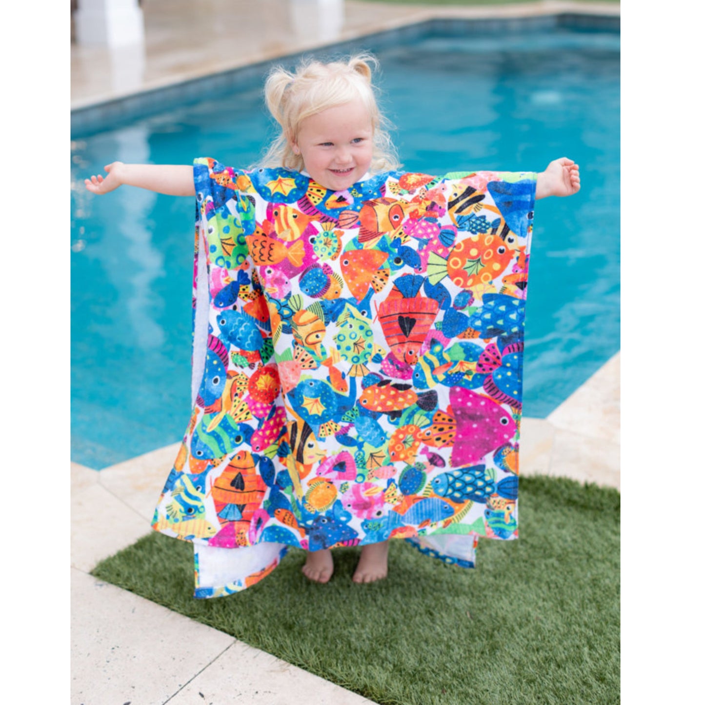 Tropical Fish Pullover Towel