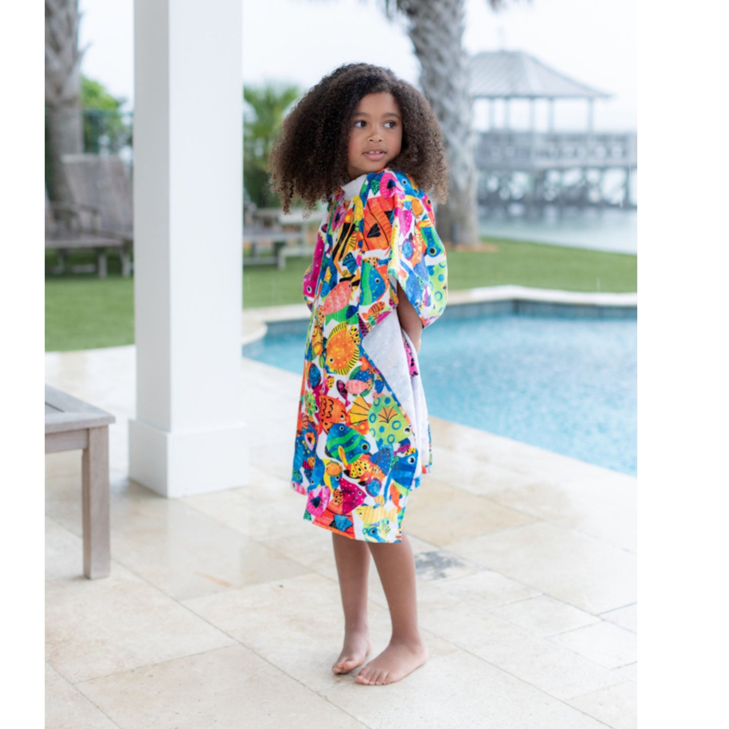 Tropical Fish Pullover Towel