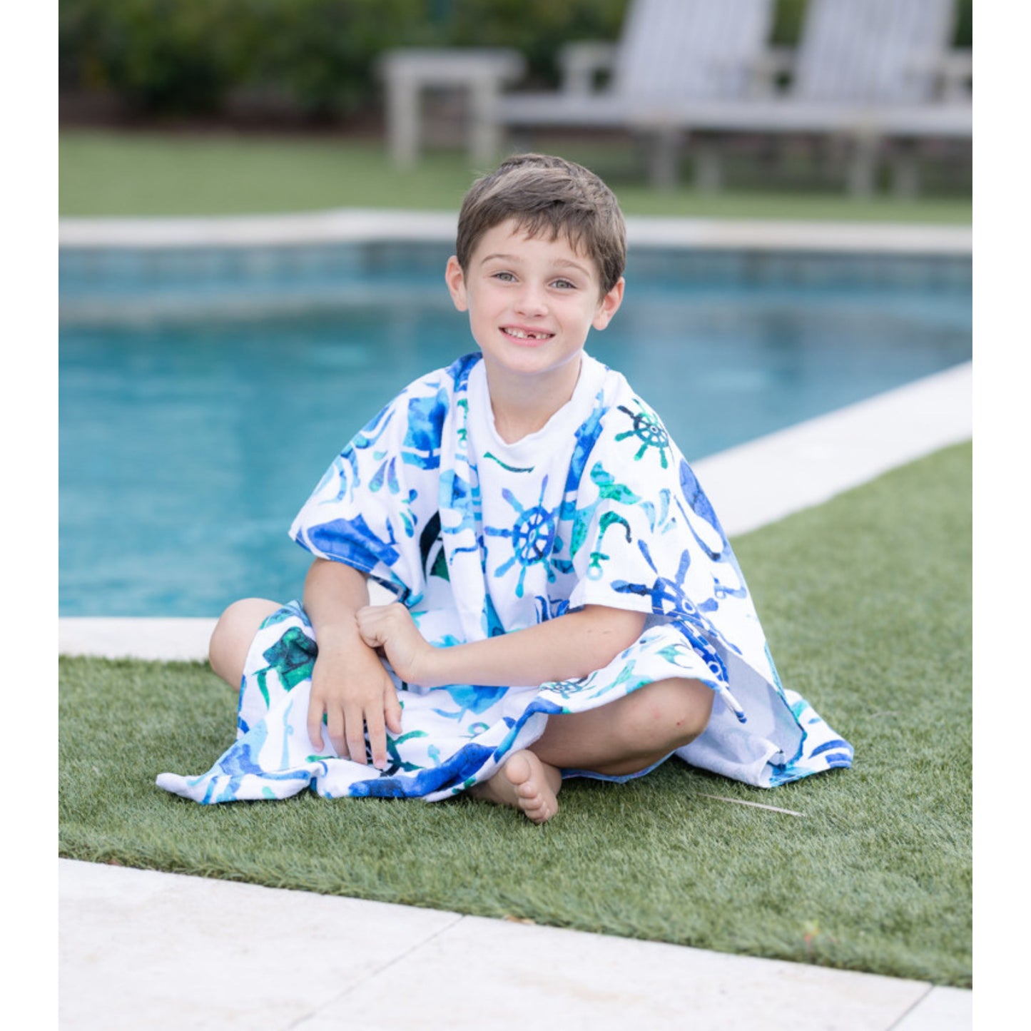 Blue Lagoon Pullover Towel