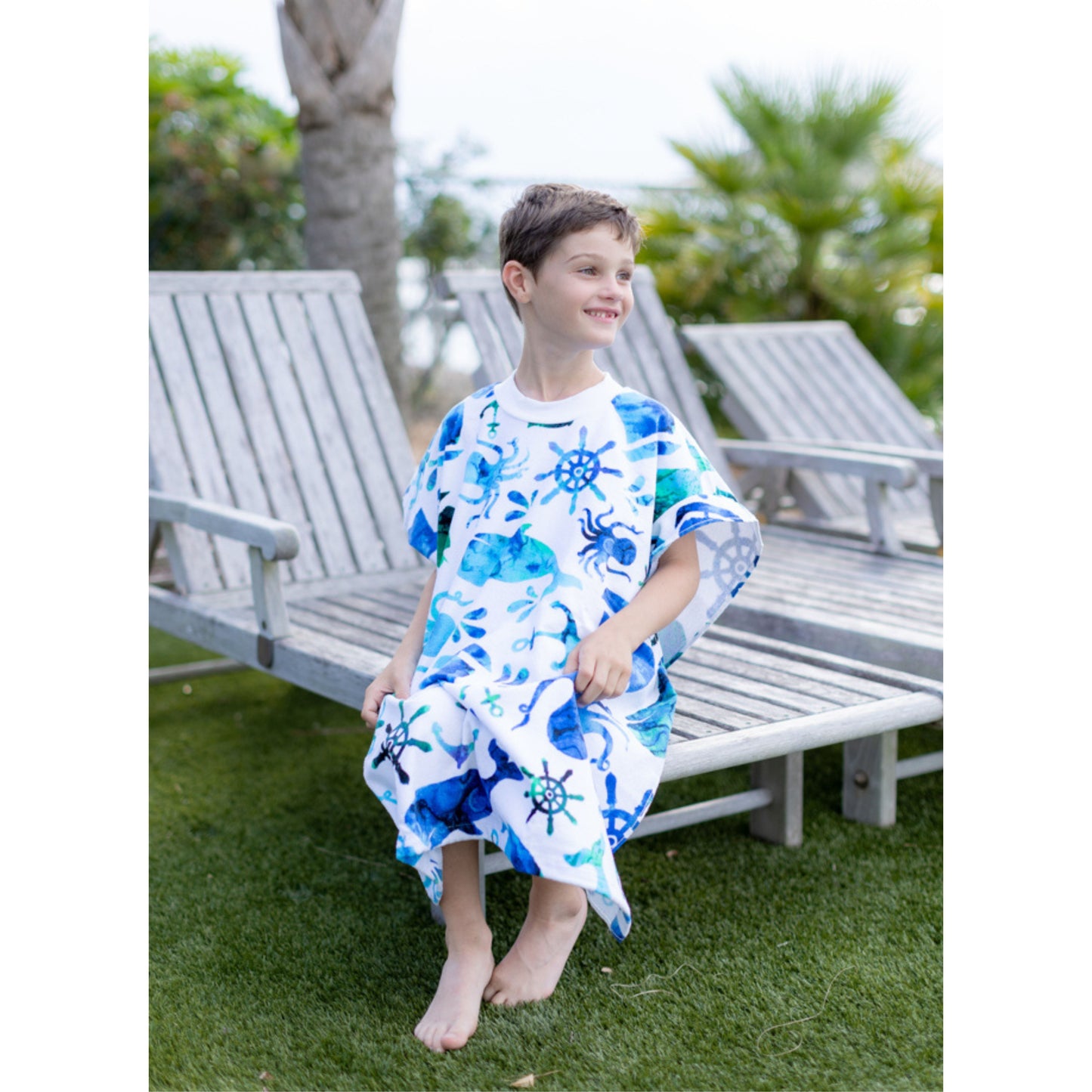 Blue Lagoon Pullover Towel