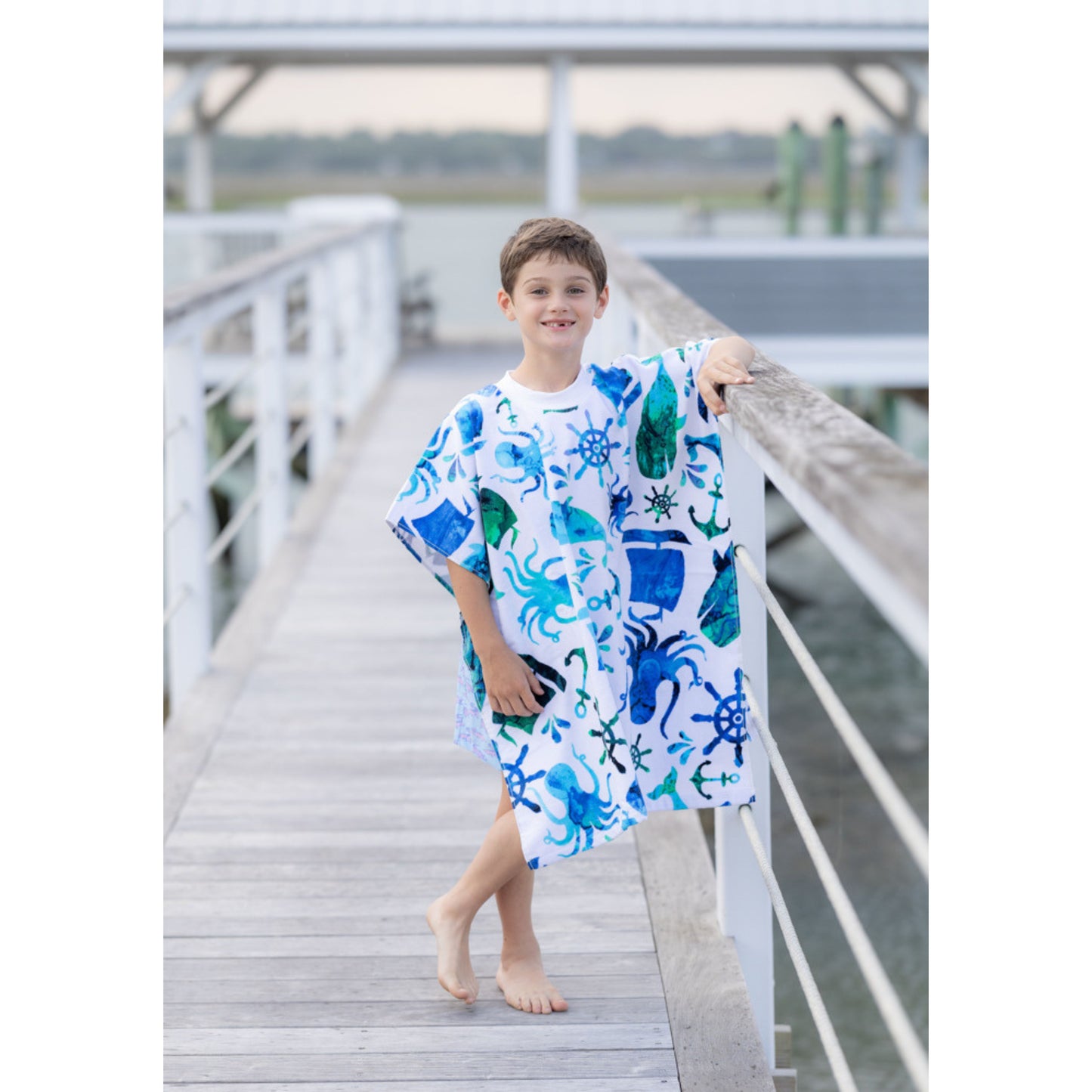 Blue Lagoon Pullover Towel