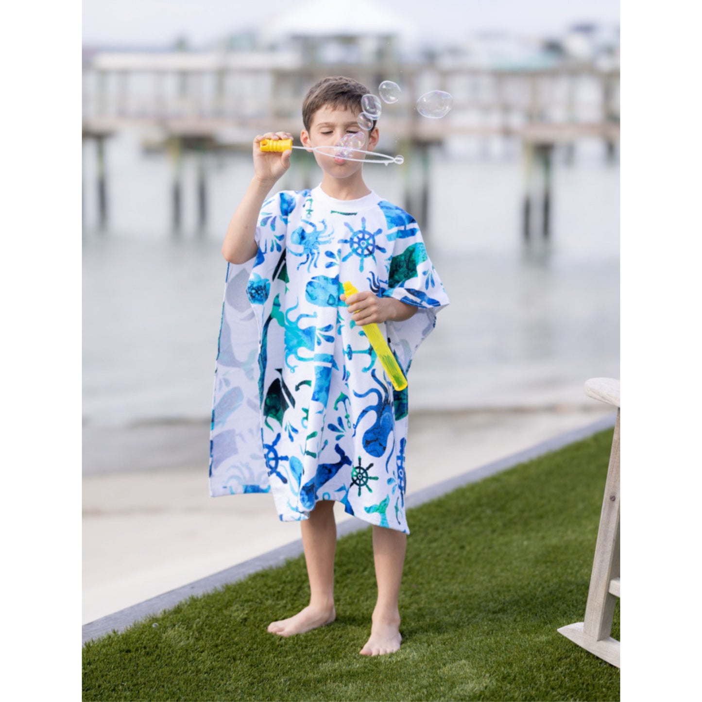 Blue Lagoon Pullover Towel